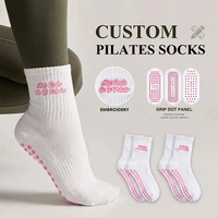 Chaussettes antidérapantes respirantes BiLu Bulk Yoga Pilates pour la pratique de la barre et les fournitures de studio