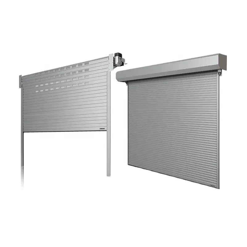 industrial security door /aluminum rapid roll up rolling shutter door