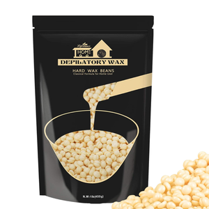 Lifestance 1LB Perles de cire dure chaude à base de colophane, biologiques, véganes, sans douleur, pour épilation du visage sans bandes, vente en gros - Product Image 1