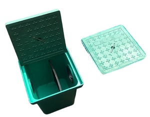 2025 Resina Composto Cabo Bem Quadrado Verde <span class=keywords><strong>Manhole</strong></span> Capa Fraca Corrente Threading Bem Fornecimento - Product Image 5