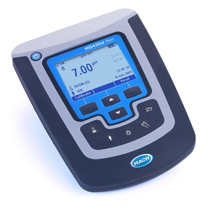 Analyseur de qualité de l'eau multiparamètres HACH HQ430D avec sondes IntelliCAL pour pH, conductivité, DO, ORP, ISE - Product Image 2