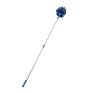 Balai à plumes bleu personnalisable pour le nettoyage des ventilateurs de plafond, brosse extensible pour le nettoyage ménager - Product Image 5