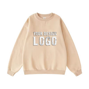 Sudadera Casual de Cuello Redondo para Hombre, Estilo Holgado, con Forro Polar, al por Mayor, OEM, Lavada, Vintage, Sudadera con Capucha para Hombre - Product Image 6