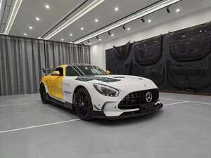 BTC nouveauté pare-chocs de voiture en Fiber de carbone mercedes-benz <span class=keywords><strong>AMG</strong></span> GT/<span class=keywords><strong>GTS</strong></span>/GTR <span class=keywords><strong>noir</strong></span> série Style sec PP matériel pour voiture Bodykit - Product Image 3