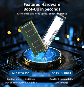 Công nghiệp mini máy tính để bàn máy tính với Ubuntu <span class=keywords><strong>Linux</strong></span> 4 LAN nhỏ nhúng thấp-power IPC Hộp Mini PC phụ kiện - Product Image 5