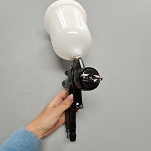 <span class=keywords><strong>Pistolet</strong></span> de pulvérisation HVLP NOUVEAU TYPE 1.3mm Buse UNIQUE Outil de <span class=keywords><strong>peinture</strong></span> de voiture automatique Bon 600ml Article No.LYH-8800A - Product Image 1