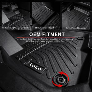 Accesorios para automóviles 3D All Weather Tpe Car Floor Mats Alfombras de goma para <span class=keywords><strong>Audi</strong></span> Q5 & SQ5 Car Floor Mats - Product Image 3