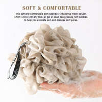Gloway 20 ~ 50G, éponge de bain écologique et colorée