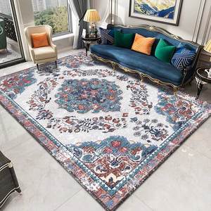 Grand <span class=keywords><strong>tapis</strong></span> bohème persan vintage antidérapant lavable <span class=keywords><strong>tapis</strong></span> à poils coupés pour la prière à la maison <span class=keywords><strong>tapis</strong></span> <span class=keywords><strong>de</strong></span> <span class=keywords><strong>sol</strong></span> <span class=keywords><strong>de</strong></span> salon fabriqué à la machine - Product Image 4