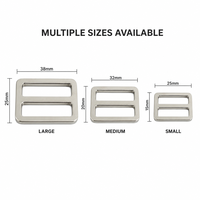 Sangle d'Épaule Classique Rectangulaire en Métal avec Boucle, Réglable pour Sacs, avec Anneau en Alliage de Zinc et Accessoires de Bagages en Cuir Plastique
