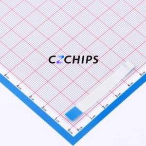 HX FFC-1.0-5P-50mm F FFC Cable (Flexible Flat Cable) P=1mm Connector 5P 1mm 0.3mm Reverse - Product Image 2