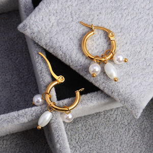 Pendientes <span class=keywords><strong>de</strong></span> perlas <span class=keywords><strong>de</strong></span> moda francesa, aretes <span class=keywords><strong>de</strong></span> aro con abalorio <span class=keywords><strong>de</strong></span> perla, aretes <span class=keywords><strong>de</strong></span> borla <span class=keywords><strong>de</strong></span> Hip Hop, joyería inspirada <span class=keywords><strong>de</strong></span> diseñador <span class=keywords><strong>2022</strong></span> - Product Image 4