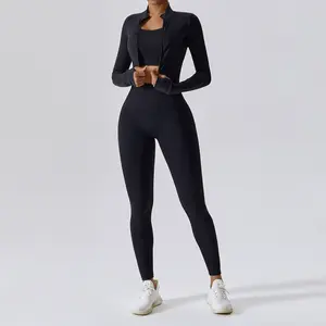 OEM Mujeres Gimnasio Ropa deportiva Mujeres Sexy Sujetadores deportivos Deportes activos Fitness Entrenamiento Yoga Conjunto para las mujeres