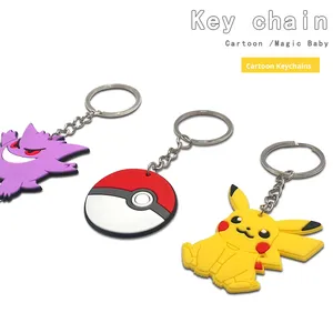 Llavero de PVC de Pokémon para Niños y Fanáticos, Llavero de Plástico Suave con Mosquetón de Acero Inoxidable - Product Image 3