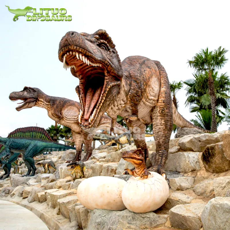 Fiberglass Dinosaur T-rex StatueためSale