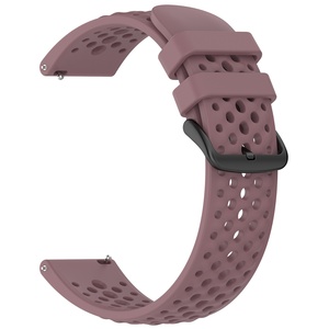 Correa Deportiva Transpirable de Silicona Suave de 22 mm de Ajuste Rápido para Relojes Amazfit Active Max/Watch GT Runner2/<span class=keywords><strong>OPPO</strong></span> Watch X3 - Product Image 4