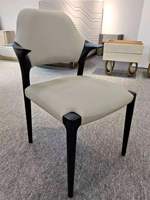 Fauteuil en bois massif de style italien moderne et simple, fauteuil design pour bureau à domicile