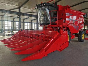 Nouvelle conception Moissonneuse-batteuse à maïs 5 rangs 220 CV Moteur Boîte de vitesses à engrenages Haute efficacité Prix compétitif - Product Image 2