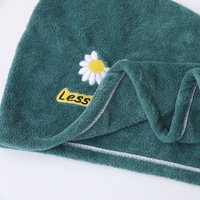 Factory Direct Selling Wholesale Wrap Quick Dry Soft Shower Spa Sustainable Terry Head Wrap Women Salon Hair Towel