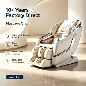 Luxury 4D Shiatsu <b>Chair</b> <b>Zero</b> <b>Gravity</b> Hot Compress PU Leather Wireless Remote Control Professional ZP-128B <b>Zero</b> <b>Gravity</b> - Product Image 1