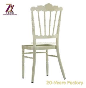 Sillas de banquete apilables de metal baratas al por mayor para iglesia, boda u hotel, uso comercial, aplicación de cocina - Product Image 5