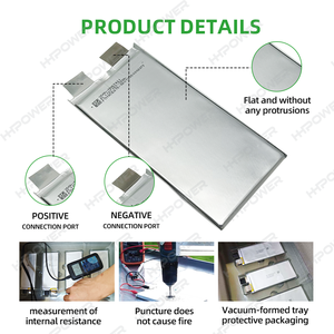 Batterie à semi-conducteurs HHPOWER 3.7V 35Ah 327Wh/kg Haute Densité Énergétique Décharge 10C Cellule 35000mAh pour Drone UAV VTOL PL72174207 - Product Image 3