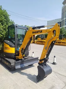 Nouvelle Micro-Excavatrice sur Chenilles SE27SR à Zéro Balayage de Queue, Compakte, Moteur et Pompe Haute Efficacité, Fiable, Meilleur Prix, Offre Spéciale - Product Image 1