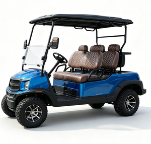Vehículo Eléctrico Modelo F con Faros LED y Logotipo Personalizado para Carritos de Golf en Resorts - Product Image 4