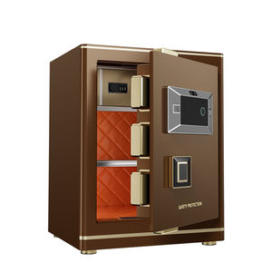 خزنة رقمية سوداء بطول 50 سم مع قفل إلكتروني للمنزل والمكتب، مقاومة للحريق والسرقة، لحفظ الأموال - Product Image 3