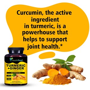 Comprimés de Curcuma et Gingembre Marque Blanche pour l'Extrait de Curcuma Favorisant l'Activité Antioxydante – Complément Curcuma et Gingembre - Product Image 3