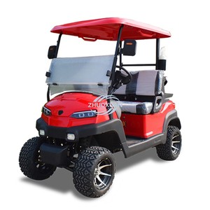 Voiture de golf électrique de luxe de style voiture de sport, 4 places, construite sur mesure, zéro émission - Product Image 1