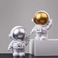 Figuras de Acción de Astronautas de Vinilo Personalizadas con Cuerpo de Alambre Flexible para Fabricación de Juguetes OEM ODM