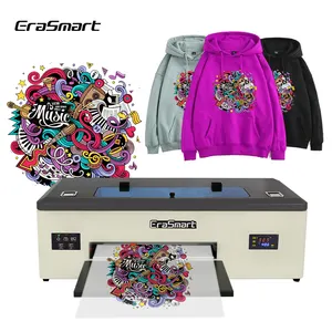 The new listing automatic stirring white ink direct to film dtf printer for t shirt leather jeans