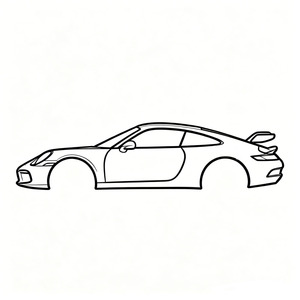 Decorazione da Parete in Metallo a Forma di Auto Sportiva, <span class=keywords><strong>Arte</strong></span> Moderna, Silhouette di Auto da Appendere, Decorazione per Garage, Ufficio, Design Speciale per Auto - Product Image 3