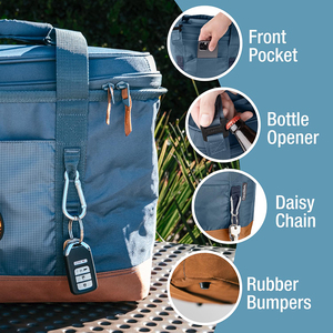 Sac isotherme pour pique-nique OEM ODM, sac isotherme pour le déjeuner, sac thermique isolé pour l'extérieur avec bandoulière pour les voyages - Product Image 4