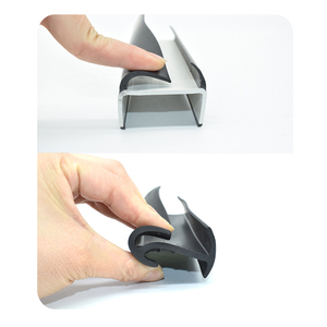 Bande d'étanchéité de <span class=keywords><strong>porte</strong></span> de compartiment de camion de type fourgon, épaisse et durable, en forme de H, à âme pleine, pour hayon de camion à benne basculante et camion frigorifique - Product Image 5