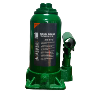 Gato hidráulico de acero tipo botella CRIQUE de 10 toneladas MACACO TIPO GARRAFA 10 TONELADAS - Product Image 1