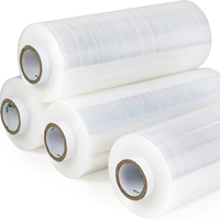 Rouleau de film étirable de moulage par soufflage souple PE biodégradable Offre Spéciale 50cm de largeur Film d'emballage protecteur LLDPE