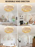 Ventilateur de plafond Yelbeslite Boho avec éclairage intégré, design en rotin superposé, télécommande, réversible, 6 vitesses, pour chambre à coucher et chambre d'enfant