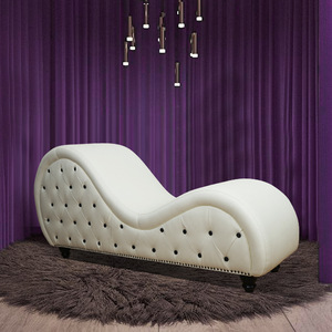 كرسي استرخاء أنيق بتصميم عصري صغير على شكل أريكة سرير، هدية زفاف جديدة لديكور غرفة النوم بجانب السرير والفنادق والمنزل - Product Image 3