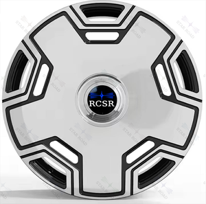 RCSR Forged Aviation Aluminium legierung T6061 Einteilige schwimmende Abdeck felge Felge Großhandel geschmiedete Leichtmetall räder Mono block 5x120 Rad - Product Image 2