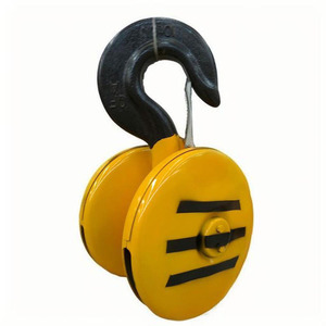 Anneau de levage rotatif avec crochet jaune, uniquement pour le transport logistique - Product Image 1