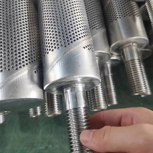 Tubo di Scarico Perforato in Acciaio Inox / Alluminio, Silenziatore con Tubo Deflettore Perforato per Automobili - Product Image 3