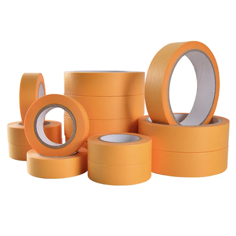 Benutzer definiertes farbiges Krepp papier Autolack papier Autolackier-Maskierung sband Jumbo Roll Masking Tape For Paint