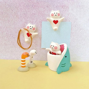 Qingh Ocean World Zakka Palazzo del Drago, Gatto, Squalo Conchiglia, Regalo di Tendenza, Decorazione da Scrivania, Soprammobile in Resina - Product Image 3