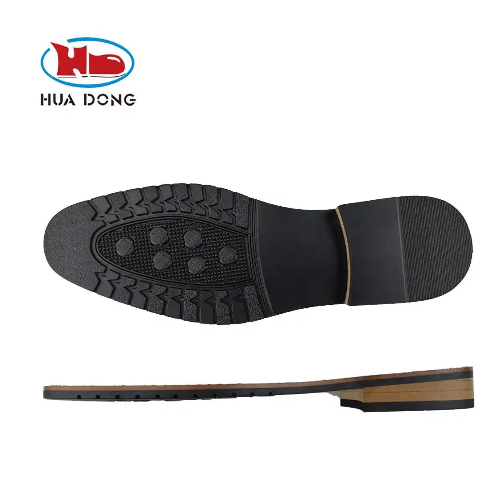 Zool Expert Huadong combinatie rubberen zool met welt voor mannen jurk schoenen