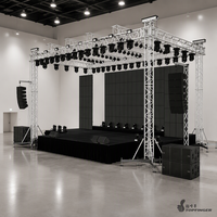 Structure de scène en aluminium de 10*8*8m, nouveau design, haute qualité, prix usine, pour DJ, éclairage et affichage, en vente