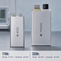 Services mondiaux d'intégration et de développement de batteries au lithium semi-solides OEM 17Ah 32Ah 300Wh/kg pour le stockage d'énergie