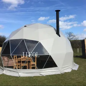 Uv-bestendig Hot Weer Dome Housen Outdoor Camping Hotel Dome Huis Met Airconditioner