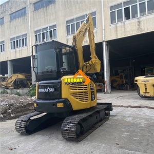 รถขุดขนาดเล็ก Komatsu PC55MR-2/PC55MR มือสอง 6 ตัน ผลิตในญี่ปุ่น ปี 2016 ใช้งานมาแล้ว 4001-6000 ชั่วโมง ขายในจีน - Product Image 1